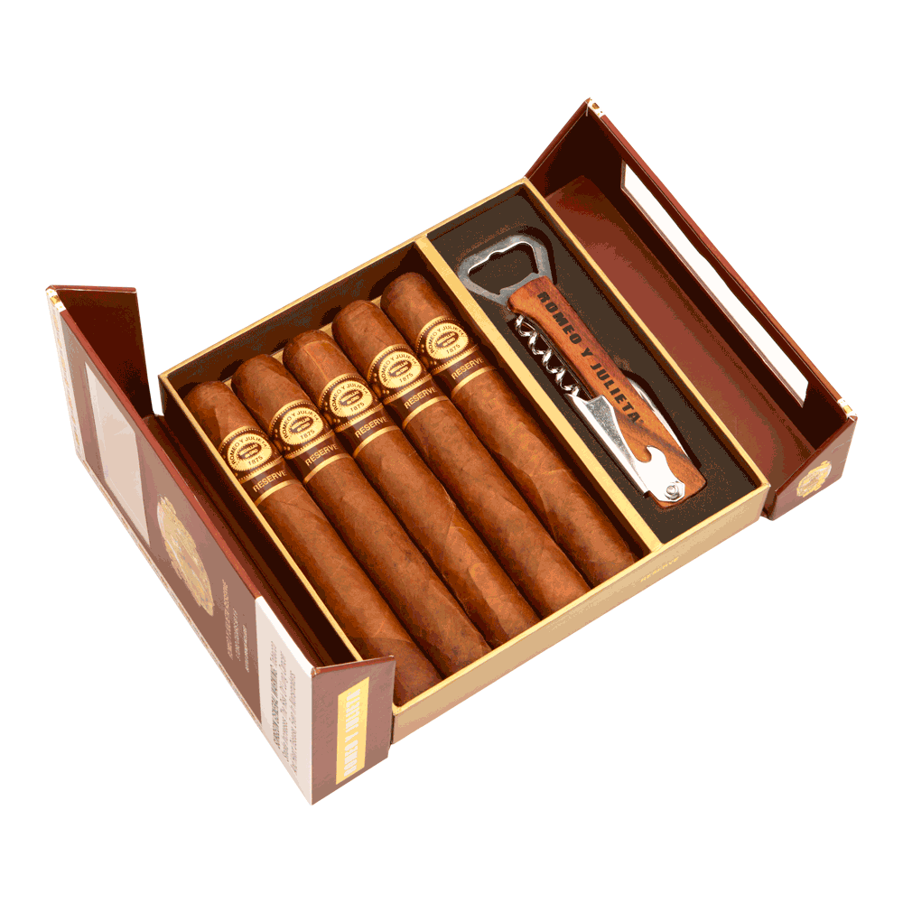 Romeo 5ct + Wine Opener, , cigars